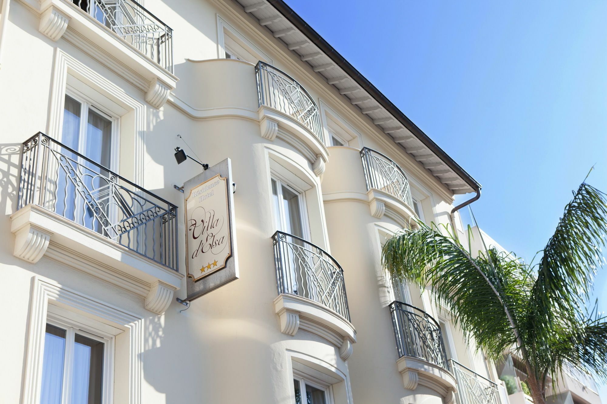 Hotel Villa D'Elsa Juan-les-Pins Zewnętrze zdjęcie